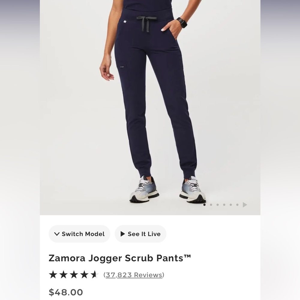 Figs Zamora scrub jogger pant. Size small regular